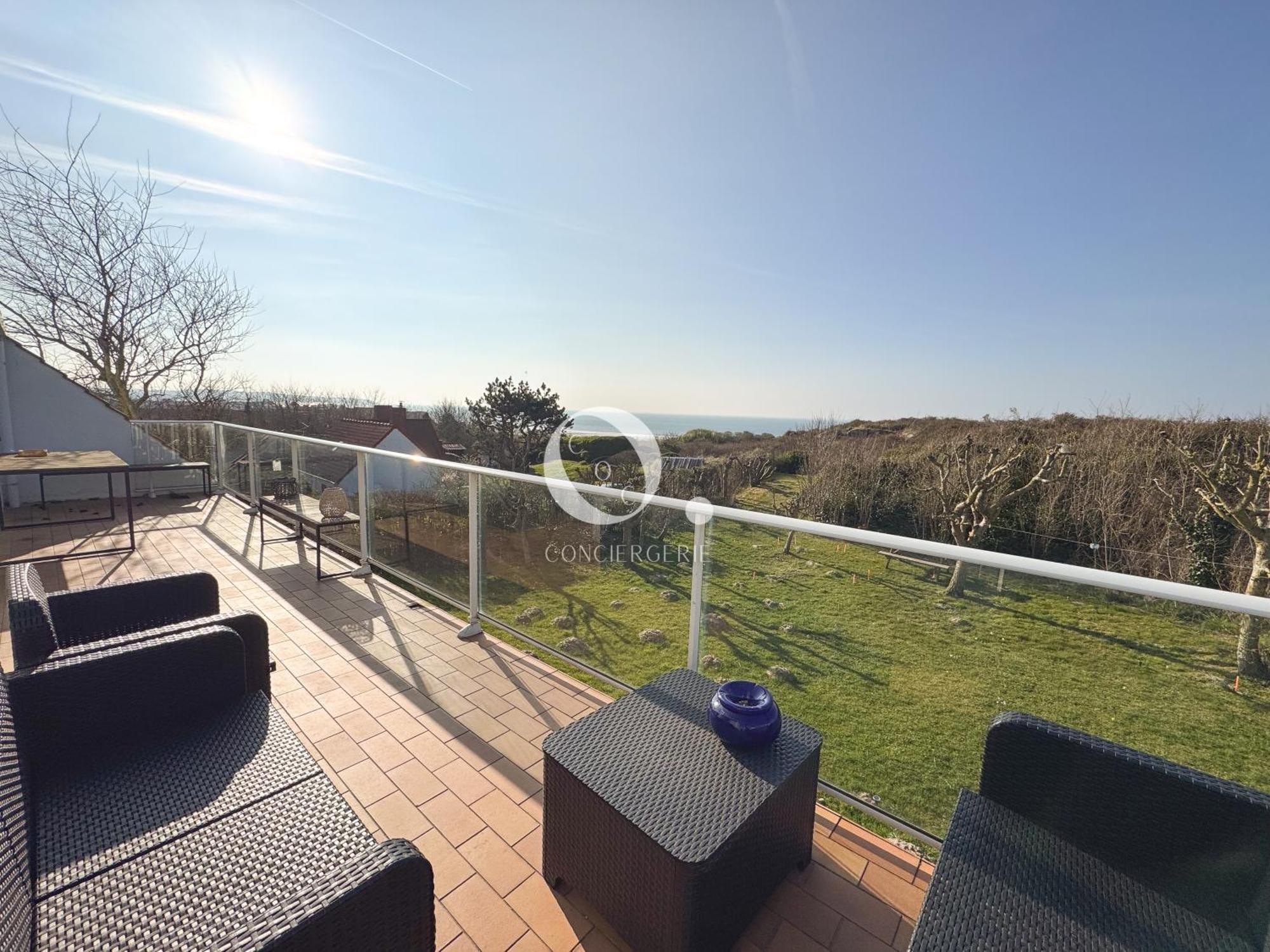 Coc - Villa Le Grand Terrain - Vue Mer Wissant Exterior photo